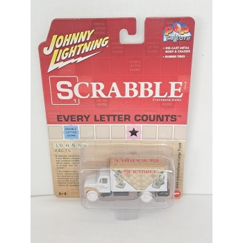 Johnny Lightning 1:64 Scrabble – International Cargo Truck 1999 CHASE CAR